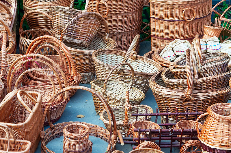 North Cyprus handcrafts - Wicker Baskets